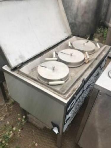 Ванна длительной пастеризации ВЗ-0,03П (три по 10л), объем — 0,03 куб.м., инв 7707